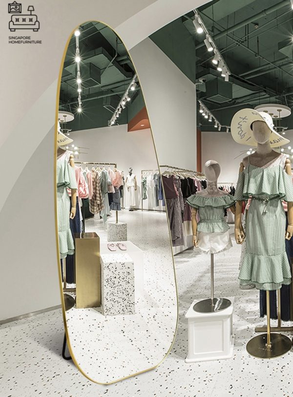 VADSO® Arch Mirror | Standing Mirror or Wall Mirror | 2 Colours: Gold, Silver | 2 Sizes: 180cm, 200cm | $$$ - Image 5
