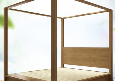 Walcourt Canopy Bed Frame Singapore SingaporeHomeFurniture