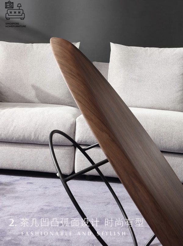 WEESP® Wooden Coffee Table | Unique Design | 2 Lengths: 900mm, 1100mm | $$$ - Image 6