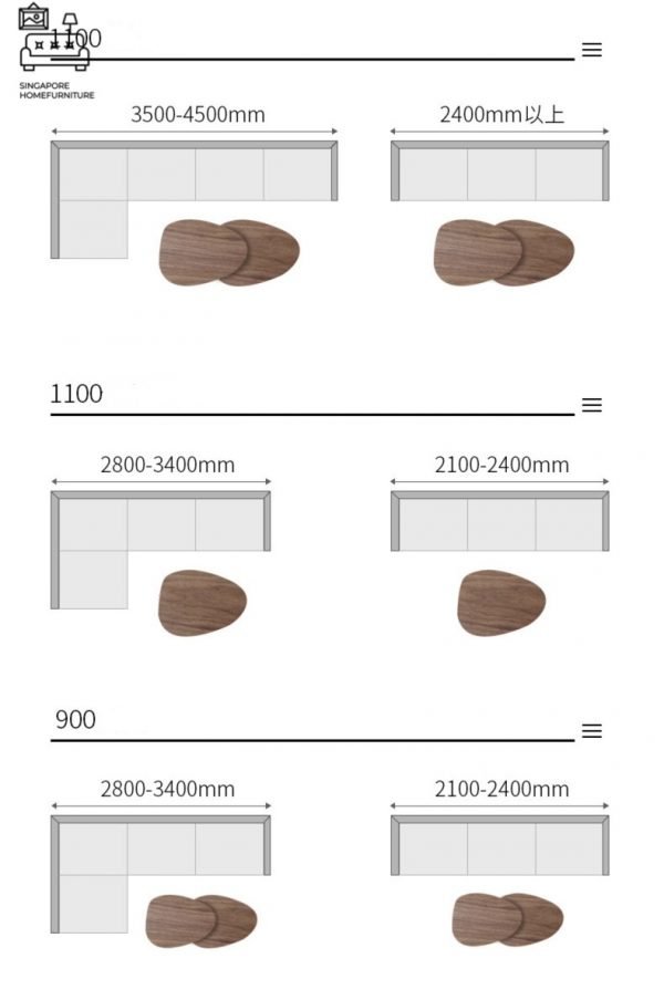 WEESP® Wooden Coffee Table | Unique Design | 2 Lengths: 900mm, 1100mm | $$$ - Image 4