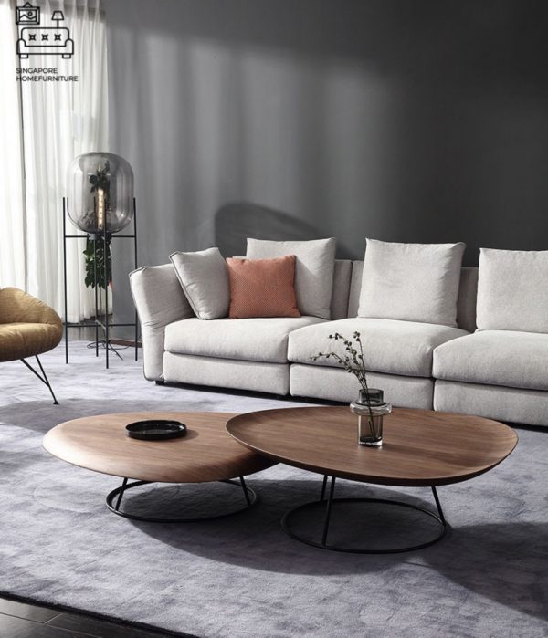 WEESP® Wooden Coffee Table | Unique Design | 2 Lengths: 900mm, 1100mm | $$$ - Image 11