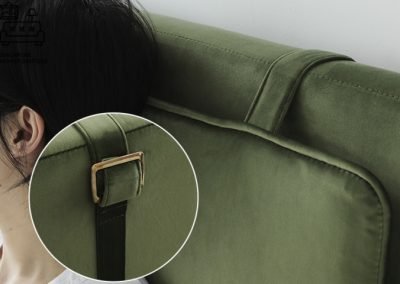 Bastogne Velvet Bed Frame Singapore SingaporeHomeFurniture