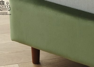 Bastogne Velvet Bed Frame Singapore SingaporeHomeFurniture
