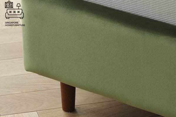 Bastogne Velvet Bed Frame Singapore SingaporeHomeFurniture