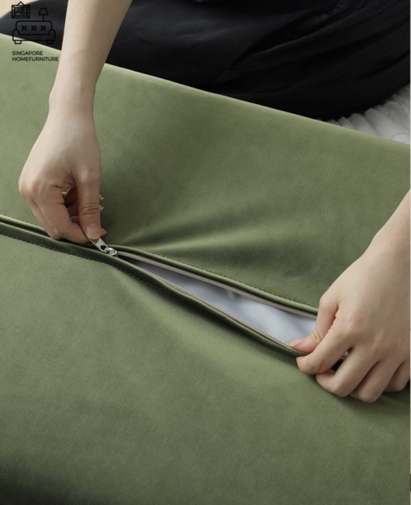 Bastogne Velvet Bed Frame Singapore SingaporeHomeFurniture