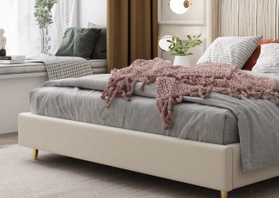 Chimay Velvet Bed Frame Singapore SingaporeHomeFurniture