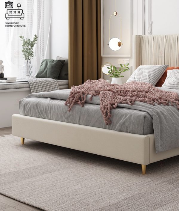 Chimay Velvet Bed Frame Singapore SingaporeHomeFurniture