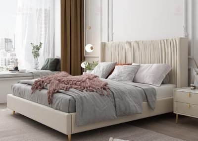 Chimay Velvet Bed Frame Singapore SingaporeHomeFurniture