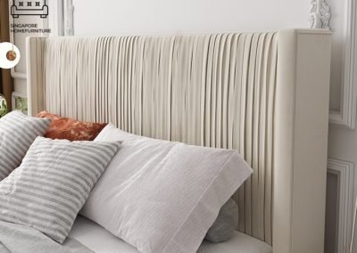 Chimay Velvet Bed Frame Singapore SingaporeHomeFurniture