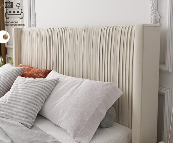Chimay Velvet Bed Frame Singapore SingaporeHomeFurniture