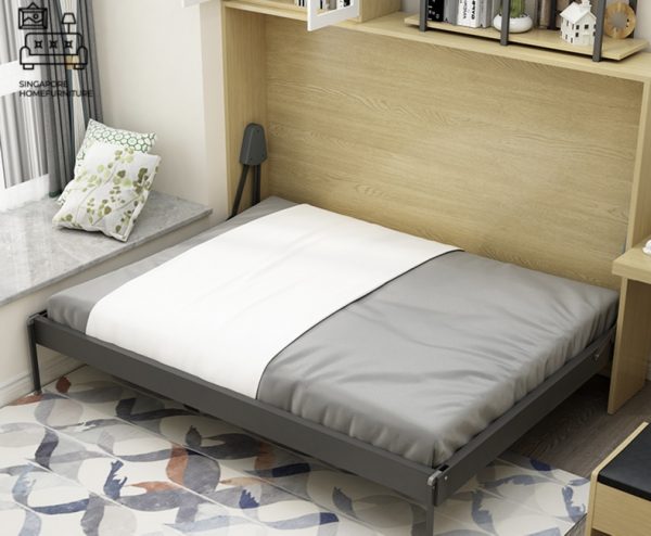 Herstal Wall Bed Frame Singapore Murphy Bed Singapore SingaporeHomeFurniture