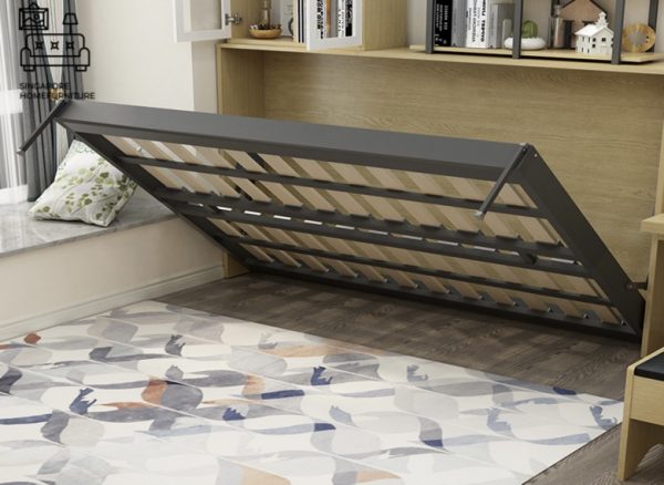 Herstal Wall Bed Frame Singapore Murphy Bed Singapore SingaporeHomeFurniture