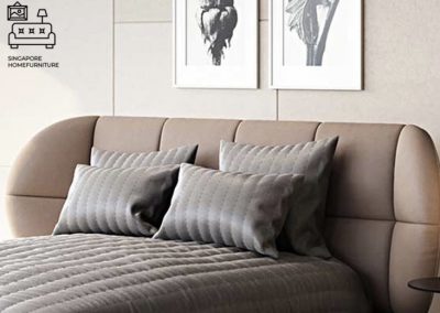 Leuze Velvet Bed Frame Singapore SingaporeHomeFurniture