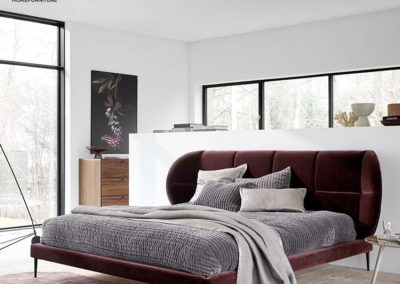 Leuze Velvet Bed Frame Singapore SingaporeHomeFurniture