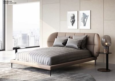 Leuze Velvet Bed Frame Singapore SingaporeHomeFurniture