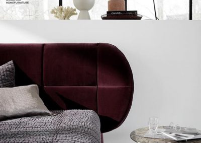 Leuze Velvet Bed Frame Singapore SingaporeHomeFurniture