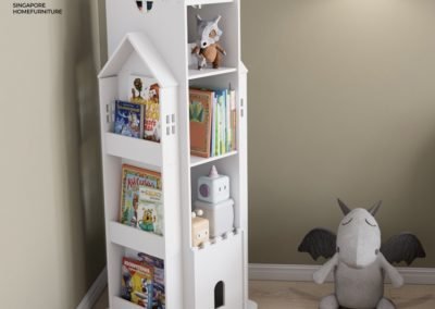 Mangalia Rotating Bookshelf Singapore Revolving Bookshelf Singapore SingaporeHomeFurniture