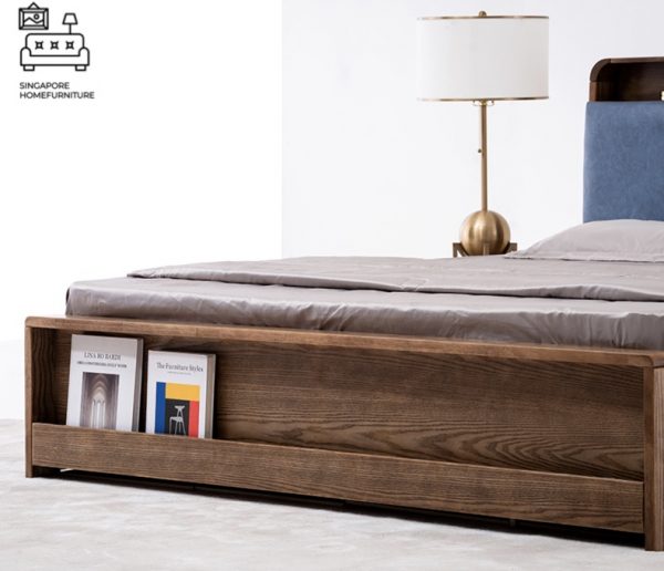Marche Storage Bed Frame Singapore Gas Lift Bed Frame Singapore SingaporeHomeFurniture