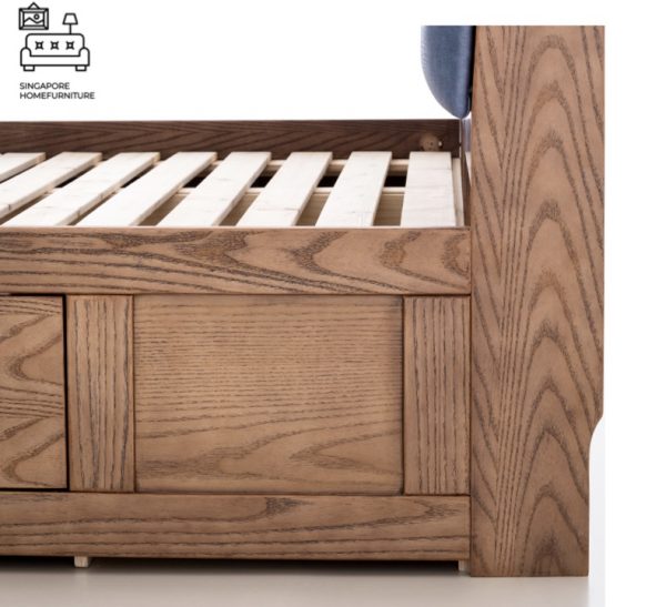 Marche Storage Bed Frame Singapore Gas Lift Bed Frame Singapore SingaporeHomeFurniture