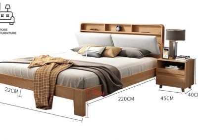 Marche Storage Bed Frame Singapore Gas Lift Bed Frame Singapore SingaporeHomeFurniture