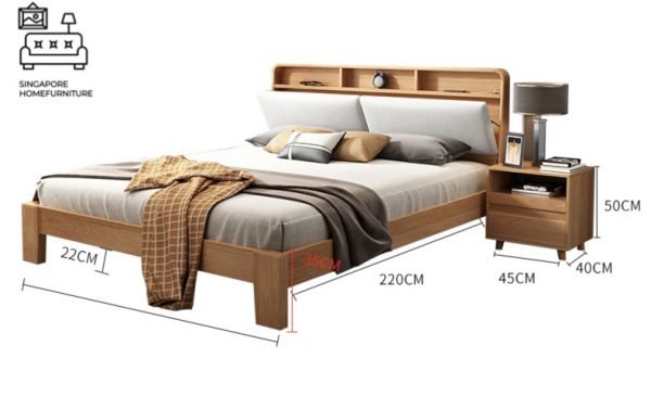 Marche Storage Bed Frame Singapore Gas Lift Bed Frame Singapore SingaporeHomeFurniture
