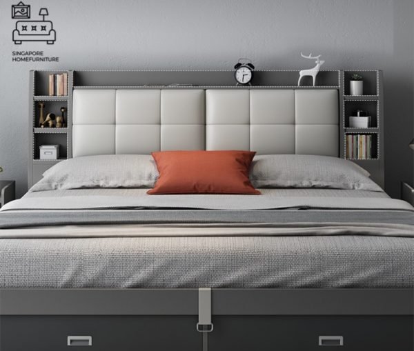Nivelles Storage Bed Frame Singapore Gas Lift Bed Frame Singapore SingaporeHomeFurniture