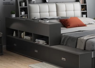 Nivelles Storage Bed Frame Singapore Gas Lift Bed Frame Singapore SingaporeHomeFurniture
