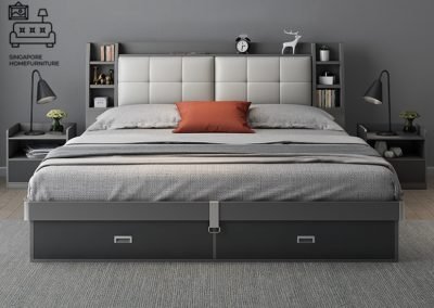 Nivelles Storage Bed Frame Singapore Gas Lift Bed Frame Singapore SingaporeHomeFurniture