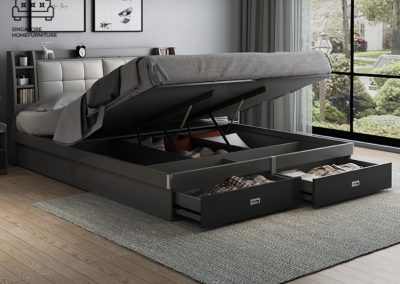 Nivelles Storage Bed Frame Singapore Gas Lift Bed Frame Singapore SingaporeHomeFurniture
