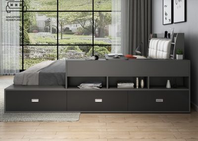 Nivelles Storage Bed Frame Singapore Gas Lift Bed Frame Singapore SingaporeHomeFurniture