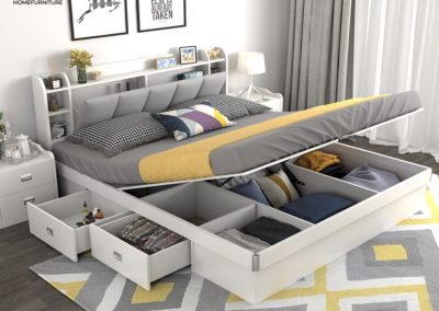 Ottignies Storage Bed Frame Singapore Gas Lift Bed Frame Singapore SingaporeHomeFurniture