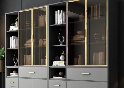 Pascani Bookshelf With Doors Singapore Cabinet With Doors Singapore SingaporeHomeFurniture