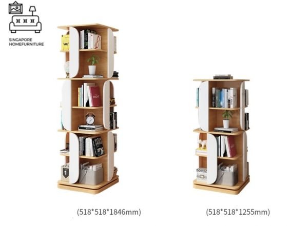 Voluntari Rotating Bookshelf Singapore Revolving Bookshelf Singapore SingaporeHomeFurniture