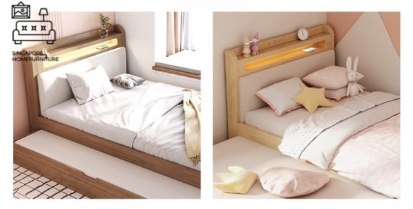 ANDENNE® Pull Out Bed Frame | Normal Bed & Pull Out Bed Available | 1 Size: Queen | Option: Mattress | $$$$ - Image 12