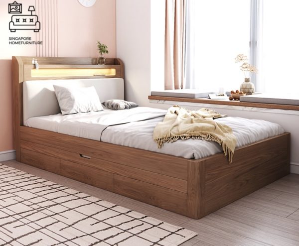 ANDENNE® Pull Out Bed Frame | Normal Bed & Pull Out Bed Available | 1 Size: Queen | Option: Mattress | $$$$ - Image 8