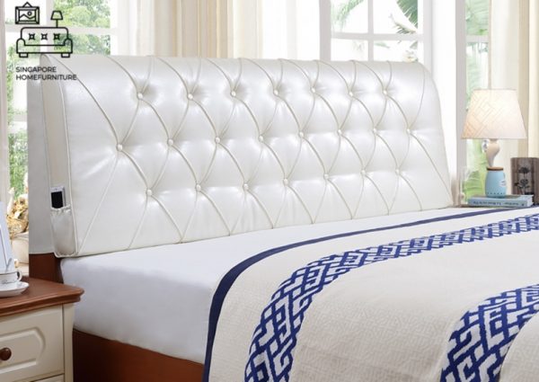 BETTEMBOURG® Headboard Cushion | PU Leather | 14 Colour Options | 3 Sizes: Small Double, Queen, King | $$ - Image 2