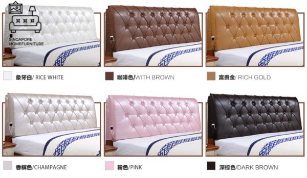 BETTEMBOURG® Headboard Cushion | PU Leather | 14 Colour Options | 3 Sizes: Small Double, Queen, King | $$ - Image 19