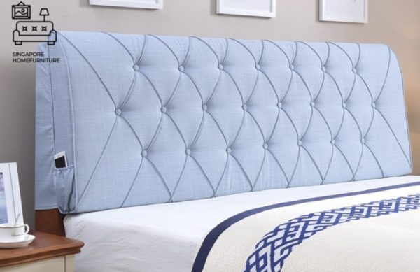 BETTEMBOURG® Headboard Cushion | PU Leather | 14 Colour Options | 3 Sizes: Small Double, Queen, King | $$ - Image 7