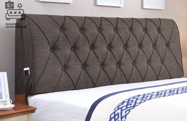 BETTEMBOURG® Headboard Cushion | PU Leather | 14 Colour Options | 3 Sizes: Small Double, Queen, King | $$ - Image 5