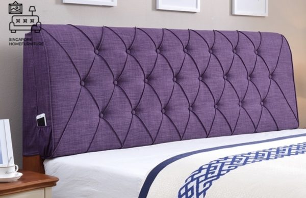 BETTEMBOURG® Headboard Cushion | PU Leather | 14 Colour Options | 3 Sizes: Small Double, Queen, King | $$ - Image 4
