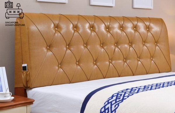 BETTEMBOURG® Headboard Cushion | PU Leather | 14 Colour Options | 3 Sizes: Small Double, Queen, King | $$ - Image 12