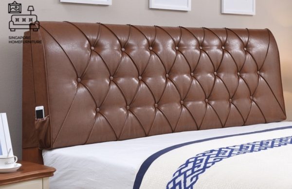 BETTEMBOURG® Headboard Cushion | PU Leather | 14 Colour Options | 3 Sizes: Small Double, Queen, King | $$ - Image 11