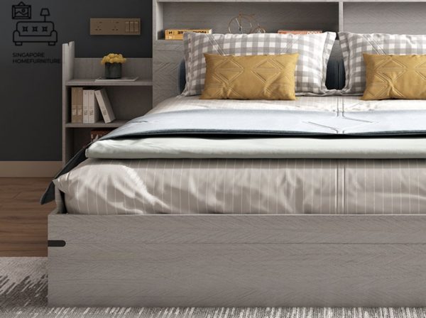DAMME® Pull Out Bed Frame | Normal Bed & Pull Out Bed Available | 2 Sizes: Small Double, Queen | Option: Mattress, Table, Drawers, Shelf | $$$ - Image 5