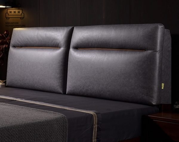 DIEKRICH® Headboard Cushion | PU Leather | 17 Colour Options | 4 Sizes: Single, Small Double, Queen, King | $$ - Image 9