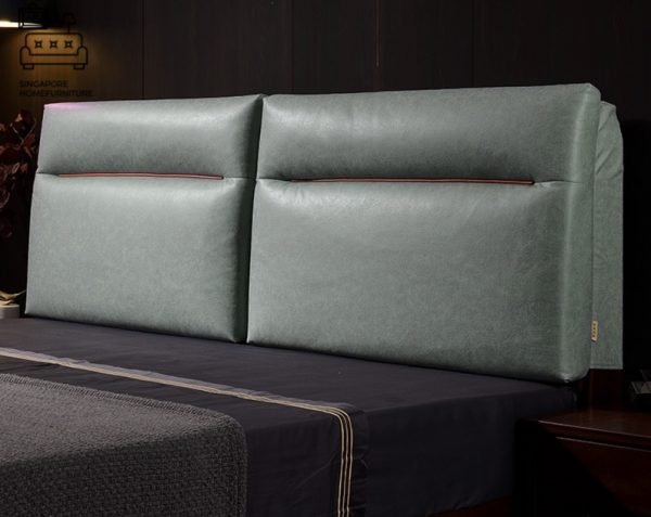DIEKRICH® Headboard Cushion | PU Leather | 17 Colour Options | 4 Sizes: Single, Small Double, Queen, King | $$ - Image 7