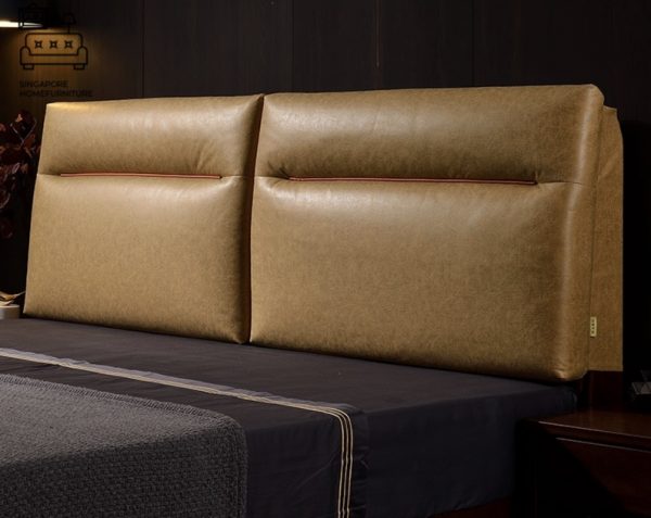 DIEKRICH® Headboard Cushion | PU Leather | 17 Colour Options | 4 Sizes: Single, Small Double, Queen, King | $$ - Image 3