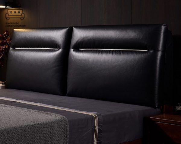 DIEKRICH® Headboard Cushion | PU Leather | 17 Colour Options | 4 Sizes: Single, Small Double, Queen, King | $$ - Image 15