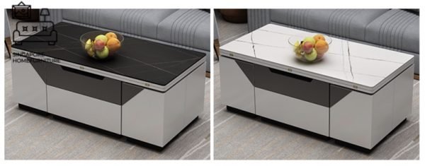 DOKKUM® Wooden Coffee Table | Hidden Storage | Convenient | Unique Design | Customised Colour | $$$$ - Image 24