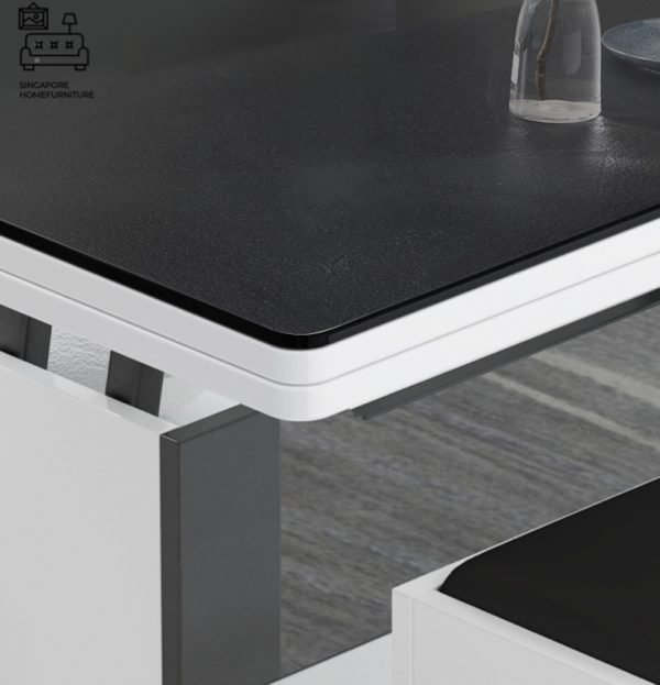 DOKKUM® Wooden Coffee Table | Hidden Storage | Convenient | Unique Design | Customised Colour | $$$$ - Image 20
