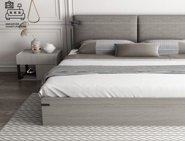 HANNUTE® Pull Out Bed Frame | Normal Bed & Pull Out Bed Available | 2 Sizes: Queen, King | Option: Mattress, Table, Drawers, Shelf | $$$ - Image 2